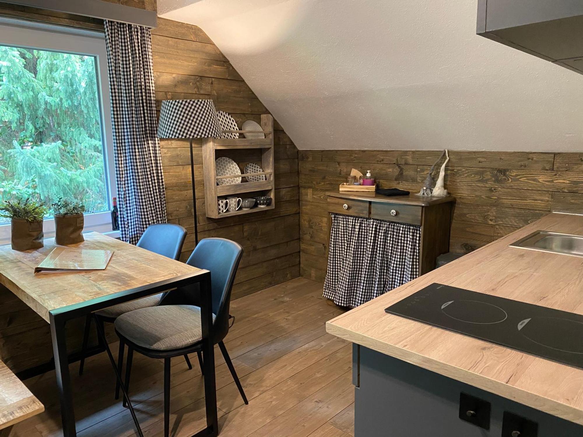 Appartement Felsblick Ferienhaus Fuenf Sinne โดบริอาค ภายนอก รูปภาพ